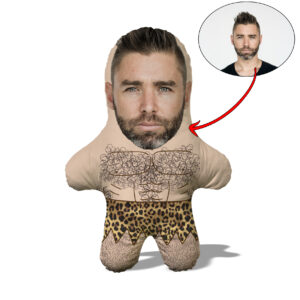 Cojín MiniMe Hombre de la cueva, regalo para amigo, colega o ser querido
