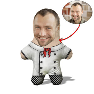 Cojín Cocinero MiniMe, regalo para colega, amigo o amiga