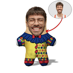 Cojín Payaso MiniMe, regalo para amigos alegres