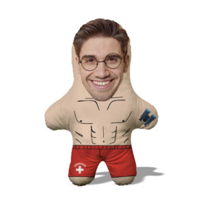 Cojín MiniMe Rescatista con tu cara