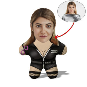 Cojín Policía Sexy MiniMe, regalo genial para una amiga o novia