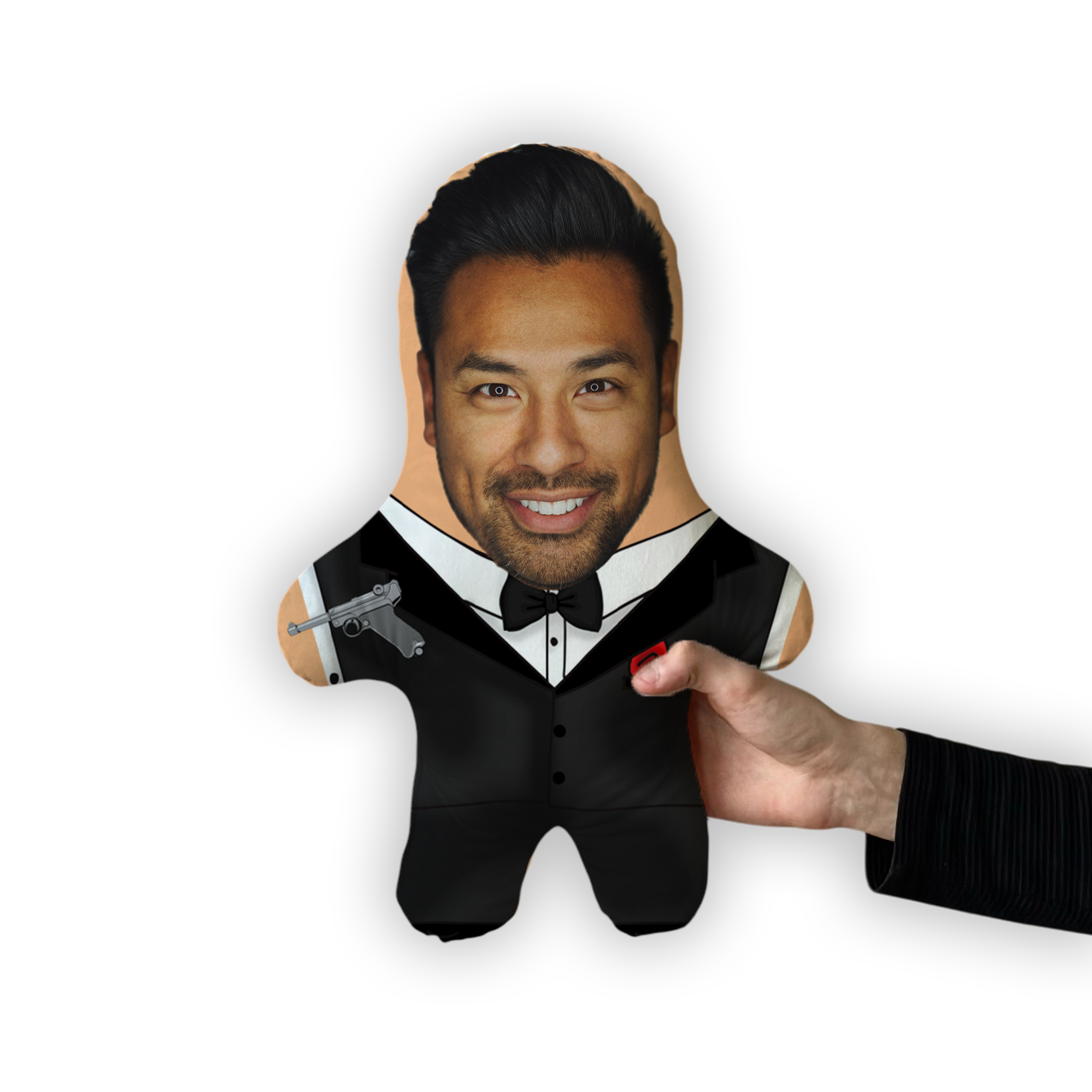 Cojín James Bond MiniMe, idea de regalo para novio - Imagen 2