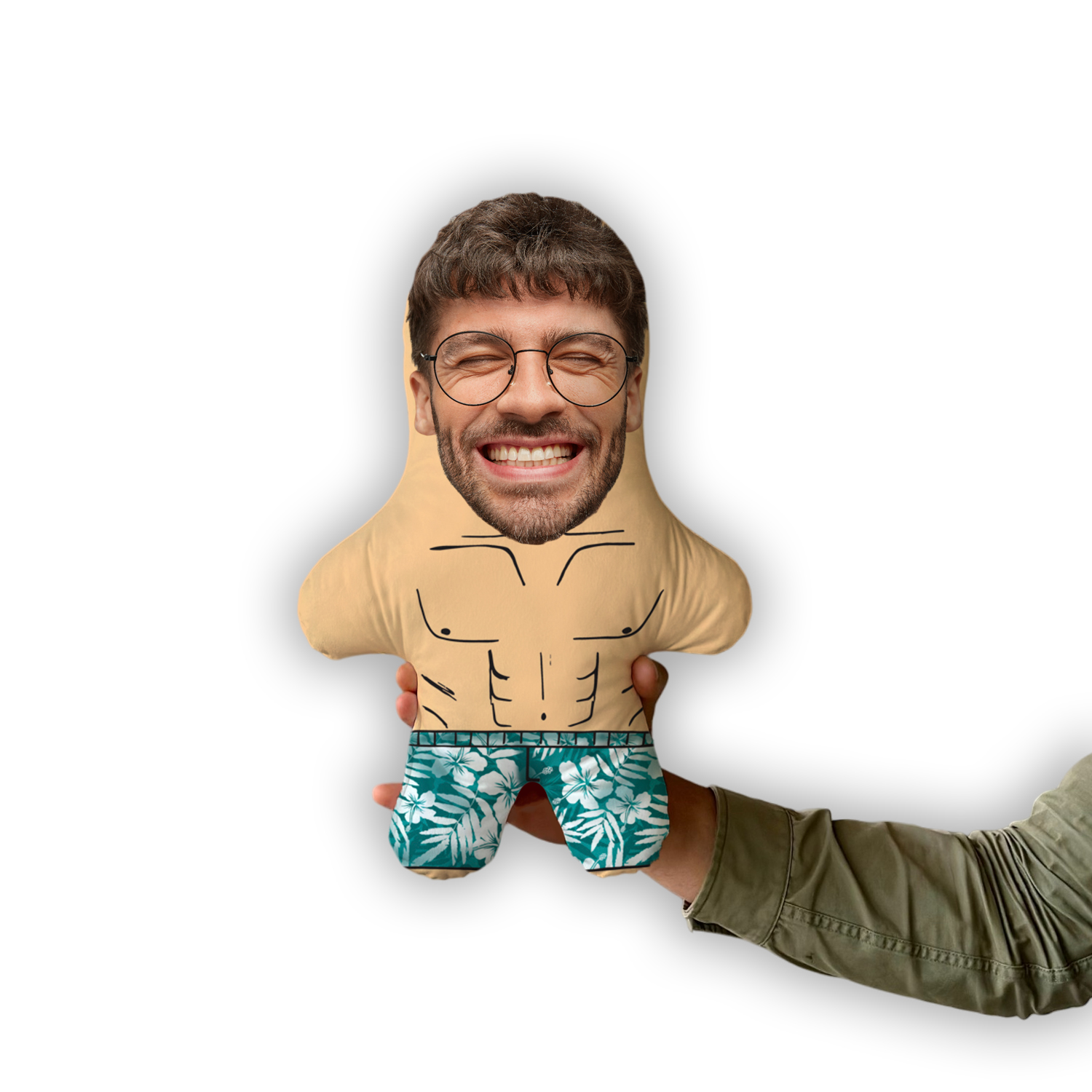 Cojín MiniMe Pantalones Cortos Hawaianos - Imagen 2