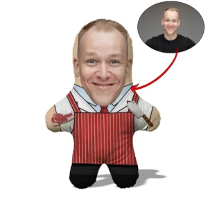 Cojín personalizado Carnicero MiniMe