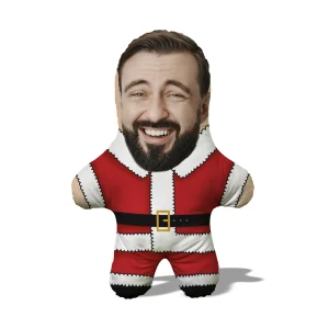 Cojín con la cara de Papá Noel MiniMe